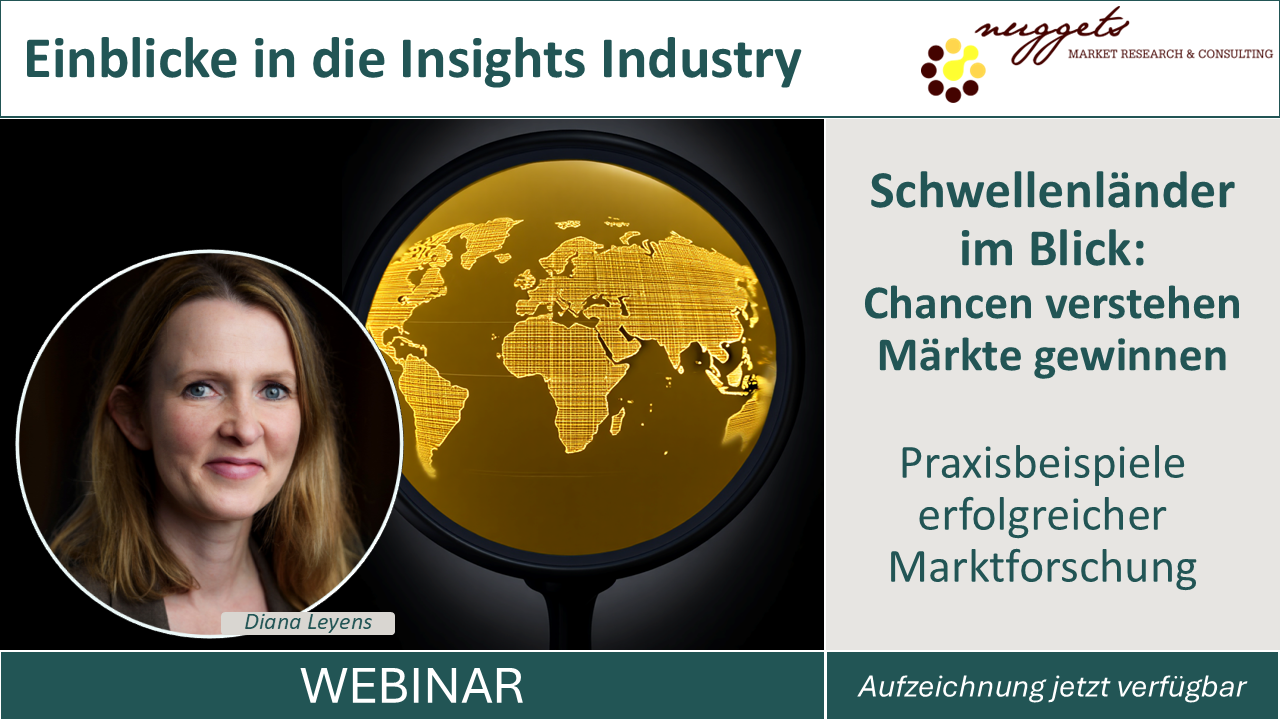 Webinar Aufzeichnung Marktforschung in Schwellenländern